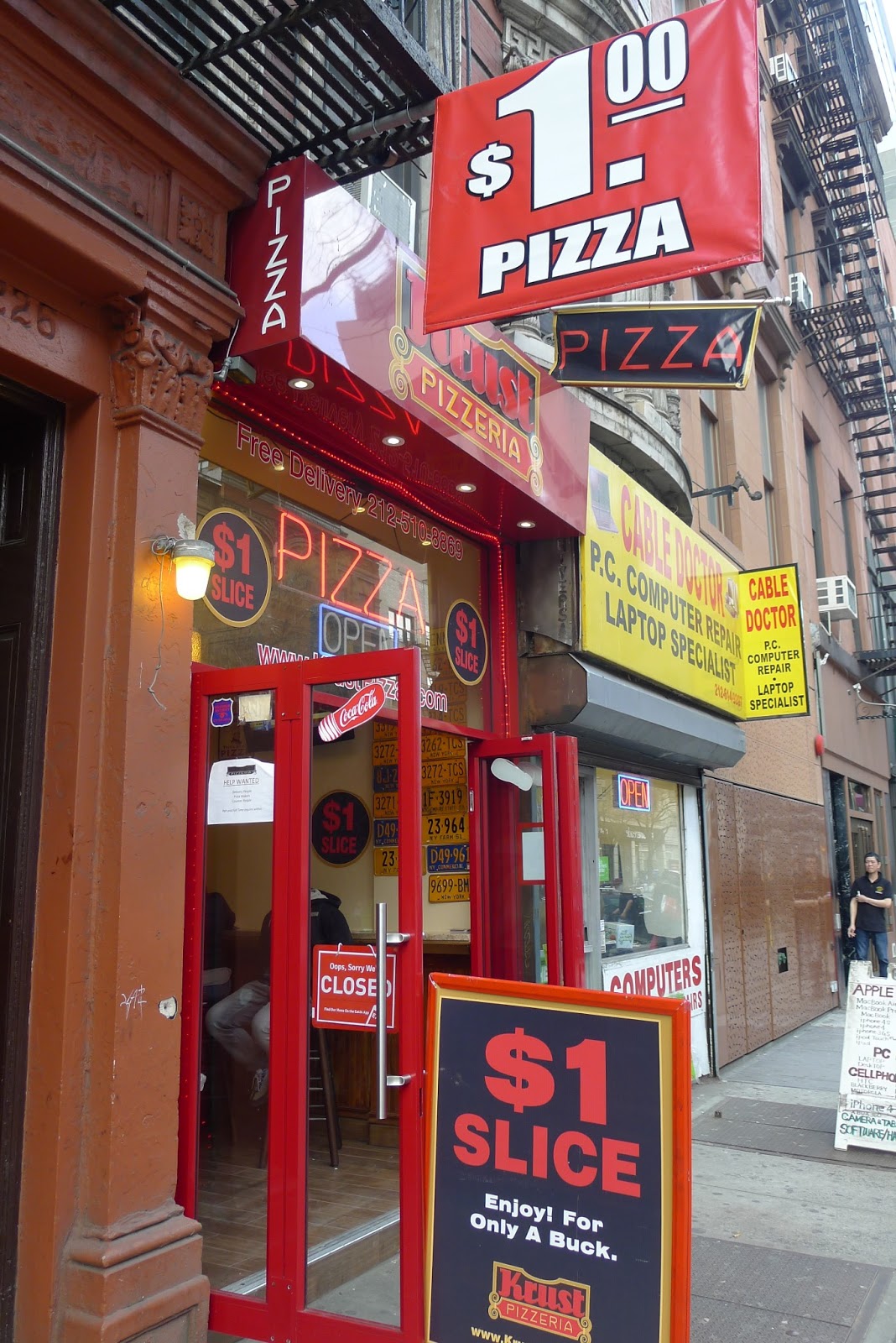 Photo of Krust Pizza in New York City, New York, United States - 1 Picture of Restaurant, Food, Point of interest, Establishment