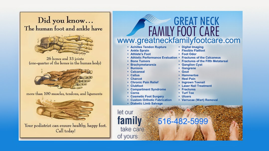 Photo of Great Neck Family Foot Care in Great Neck Plaza City, New York, United States - 7 Picture of Point of interest, Establishment, Health, Doctor