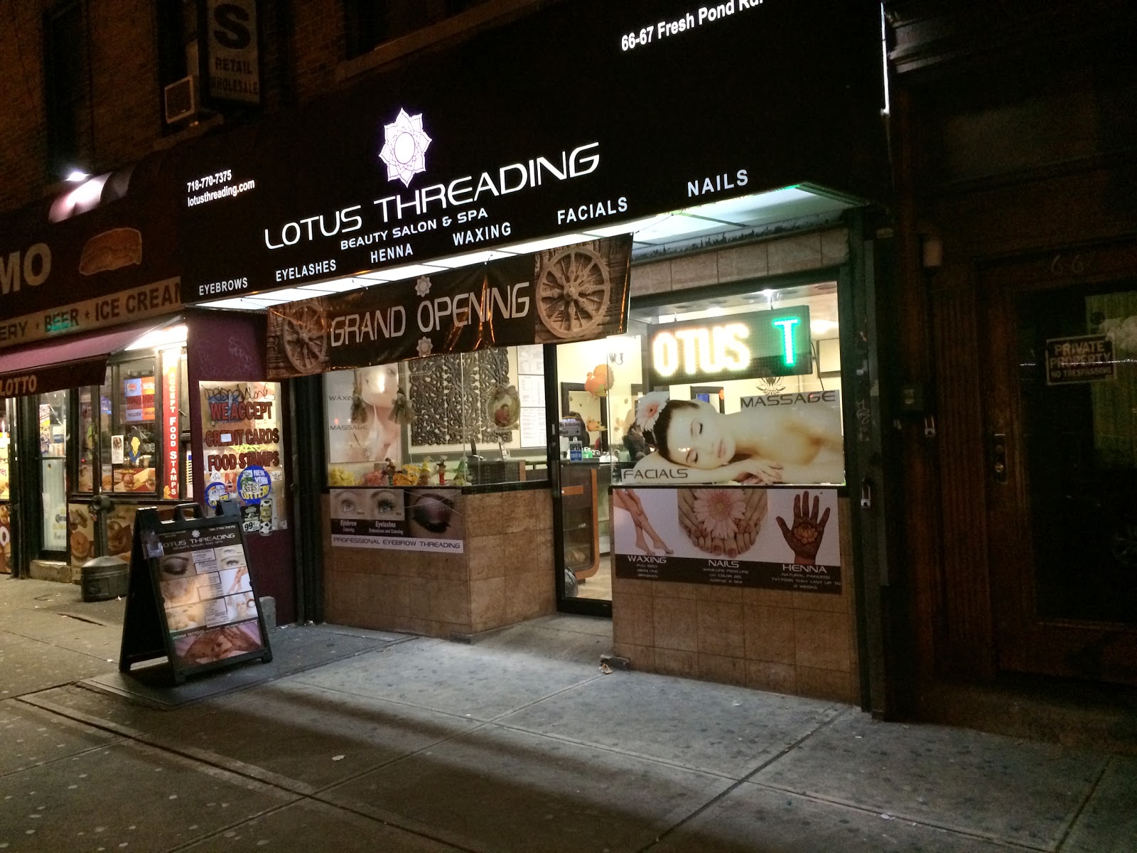 Photo of Lotus Threading Salon & Spa in New York City, New York, United States - 1 Picture of Point of interest, Establishment, Beauty salon, Hair care