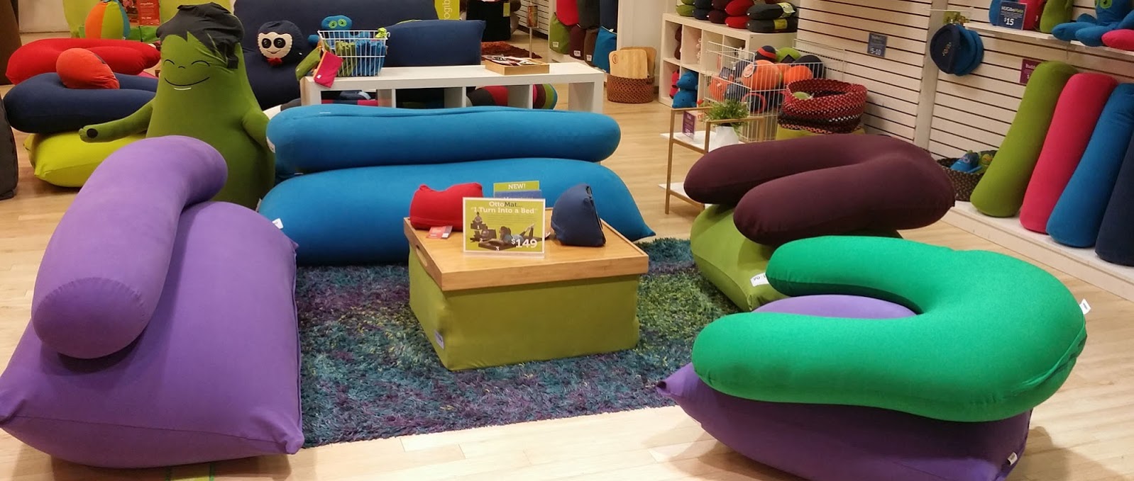 Photo of Yogibo Bean Bags in Paramus City, New Jersey, United States - 2 Picture of Point of interest, Establishment, Store, Home goods store, Furniture store