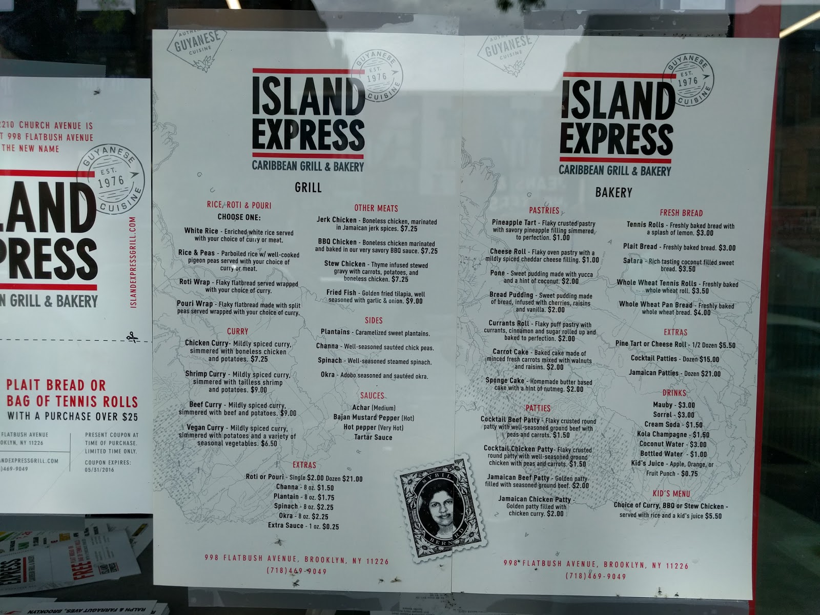 Photo of Island Express in Brooklyn City, New York, United States - 8 Picture of Restaurant, Food, Point of interest, Establishment, Store, Meal takeaway, Bakery