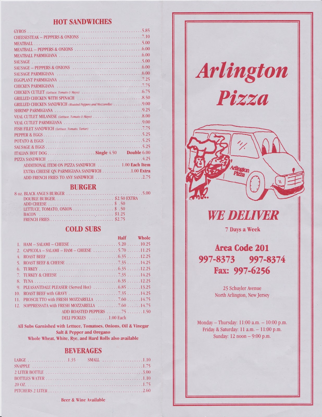 Photo of Arlington Pizza in North Arlington City, New Jersey, United States - 9 Picture of Restaurant, Food, Point of interest, Establishment