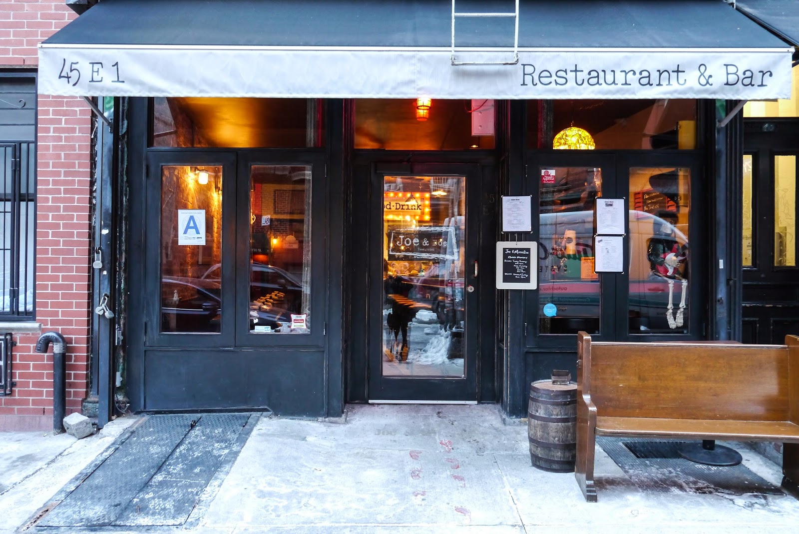Photo of Joe & MissesDoe in New York City, New York, United States - 2 Picture of Restaurant, Food, Point of interest, Establishment, Bar