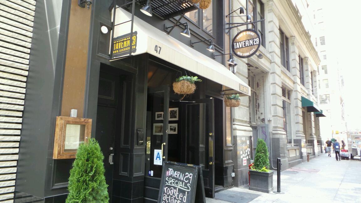 Photo of Tavern29 in New York City, New York, United States - 1 Picture of Restaurant, Food, Point of interest, Establishment, Bar