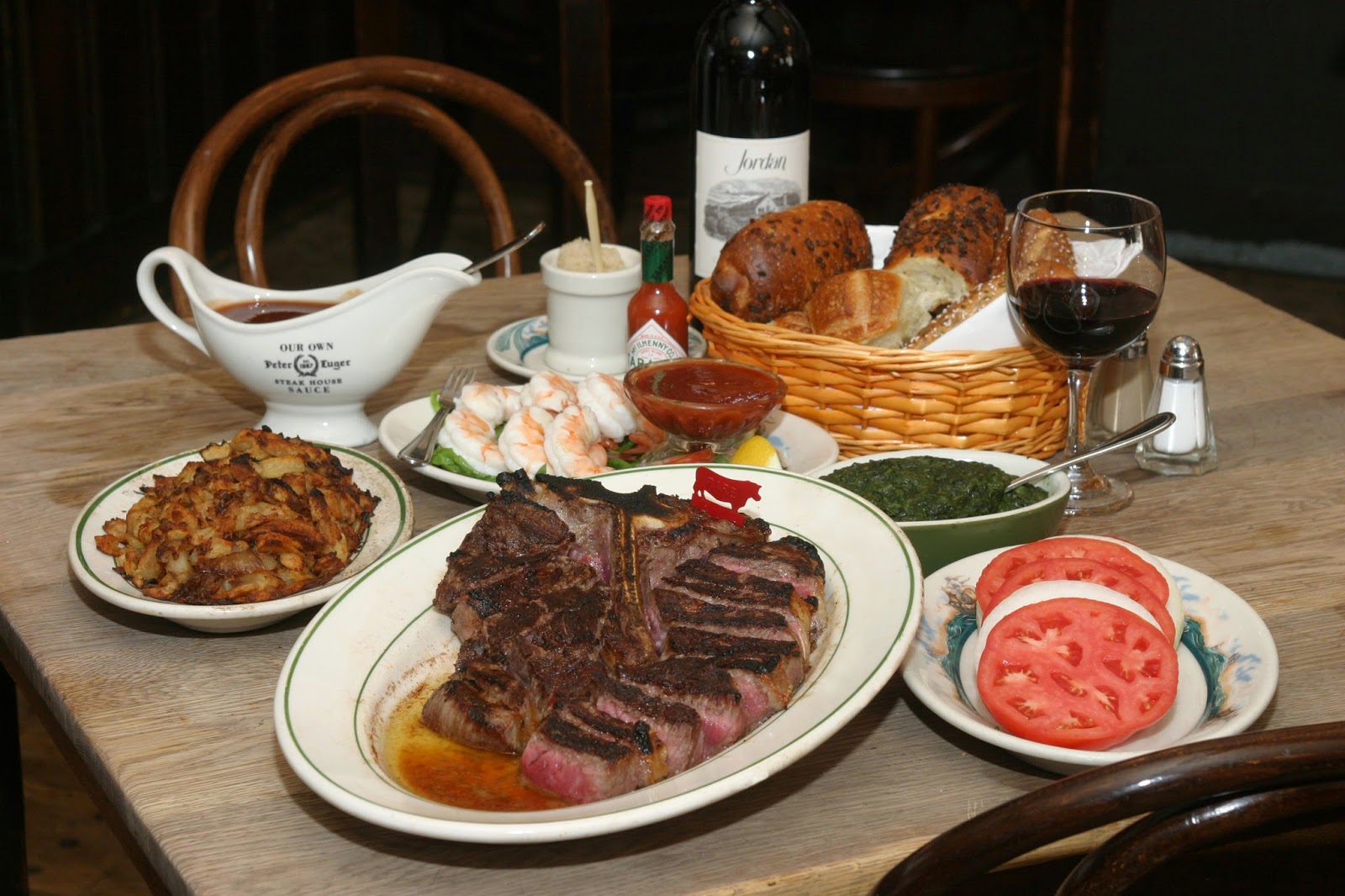 Photo of Peter Luger Steak House in Brooklyn City, New York, United States - 4 Picture of Restaurant, Food, Point of interest, Establishment, Bar