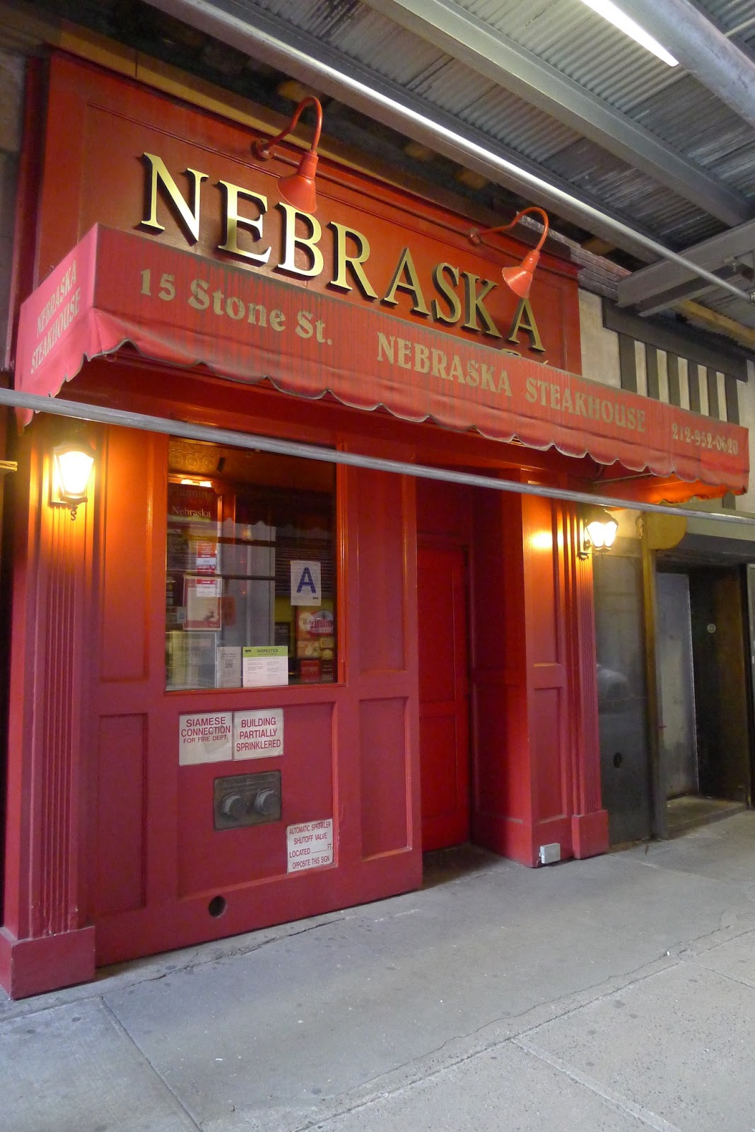 Photo of Nebraska Steakhouse in New York City, New York, United States - 1 Picture of Restaurant, Food, Point of interest, Establishment, Bar