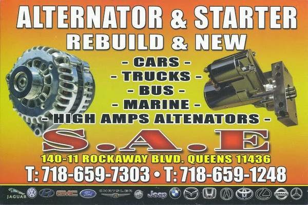 Photo of STARTER AND ALTERANTOR in Jamaica City, New York, United States - 1 Picture of Point of interest, Establishment, Store, Car repair