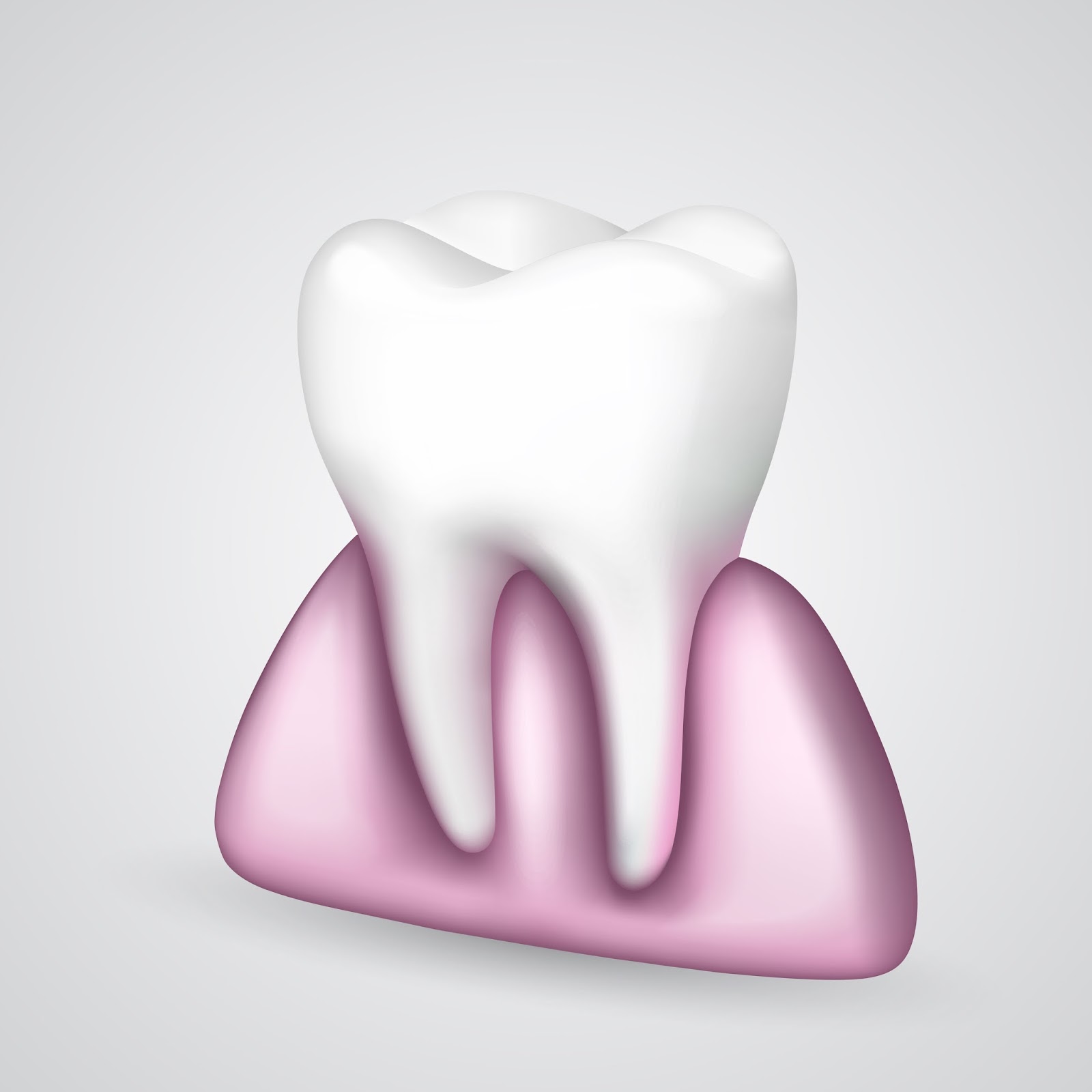 Иконки розовые зубов
