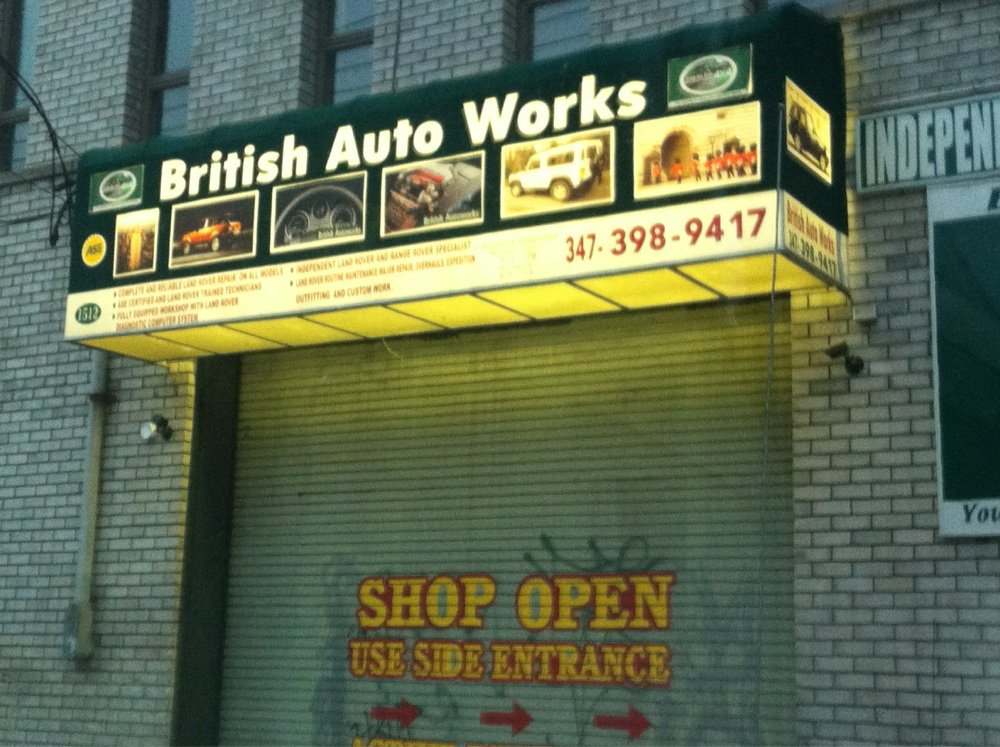 Photo of British Auto Works Inc in Bronx City, New York, United States - 2 Picture of Point of interest, Establishment, Car dealer, Store, Car repair