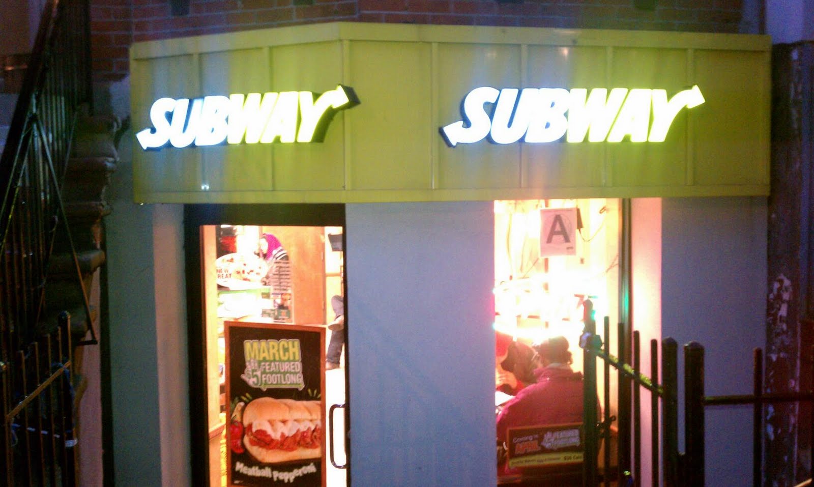 Photo of Subway in New York City, New York, United States - 2 Picture of Restaurant, Food, Point of interest, Establishment, Meal takeaway