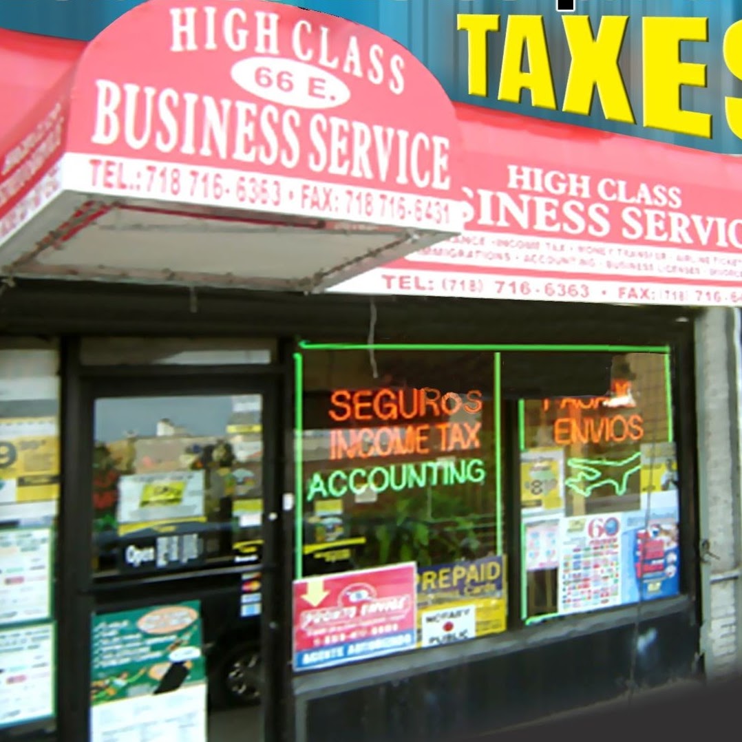 Photo of High Class Business Services Llc in Bronx City, New York, United States - 1 Picture of Point of interest, Establishment, Finance, Accounting, Insurance agency, Travel agency