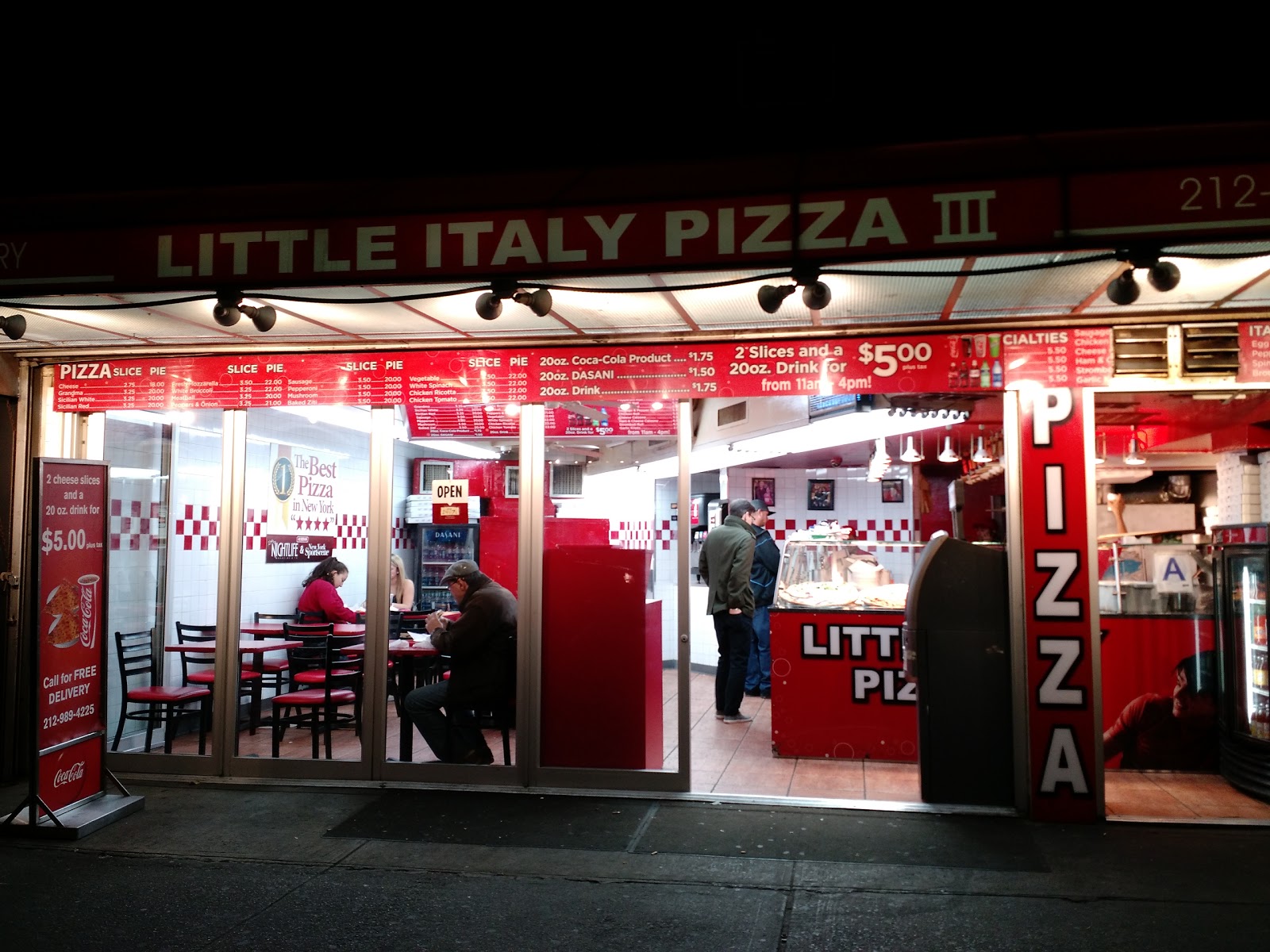 Photo of Little Italy Pizza in New York City, New York, United States - 1 Picture of Restaurant, Food, Point of interest, Establishment