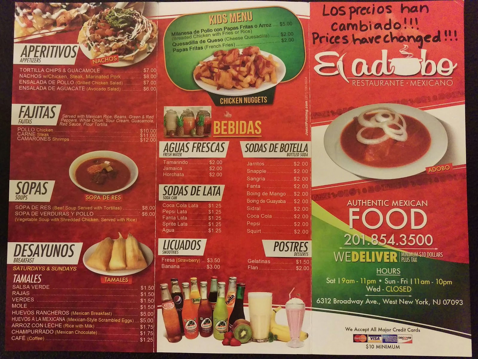 Photo of El Adobo Restaurante Mexicano in West New York City, New Jersey, United States - 3 Picture of Restaurant, Food, Point of interest, Establishment