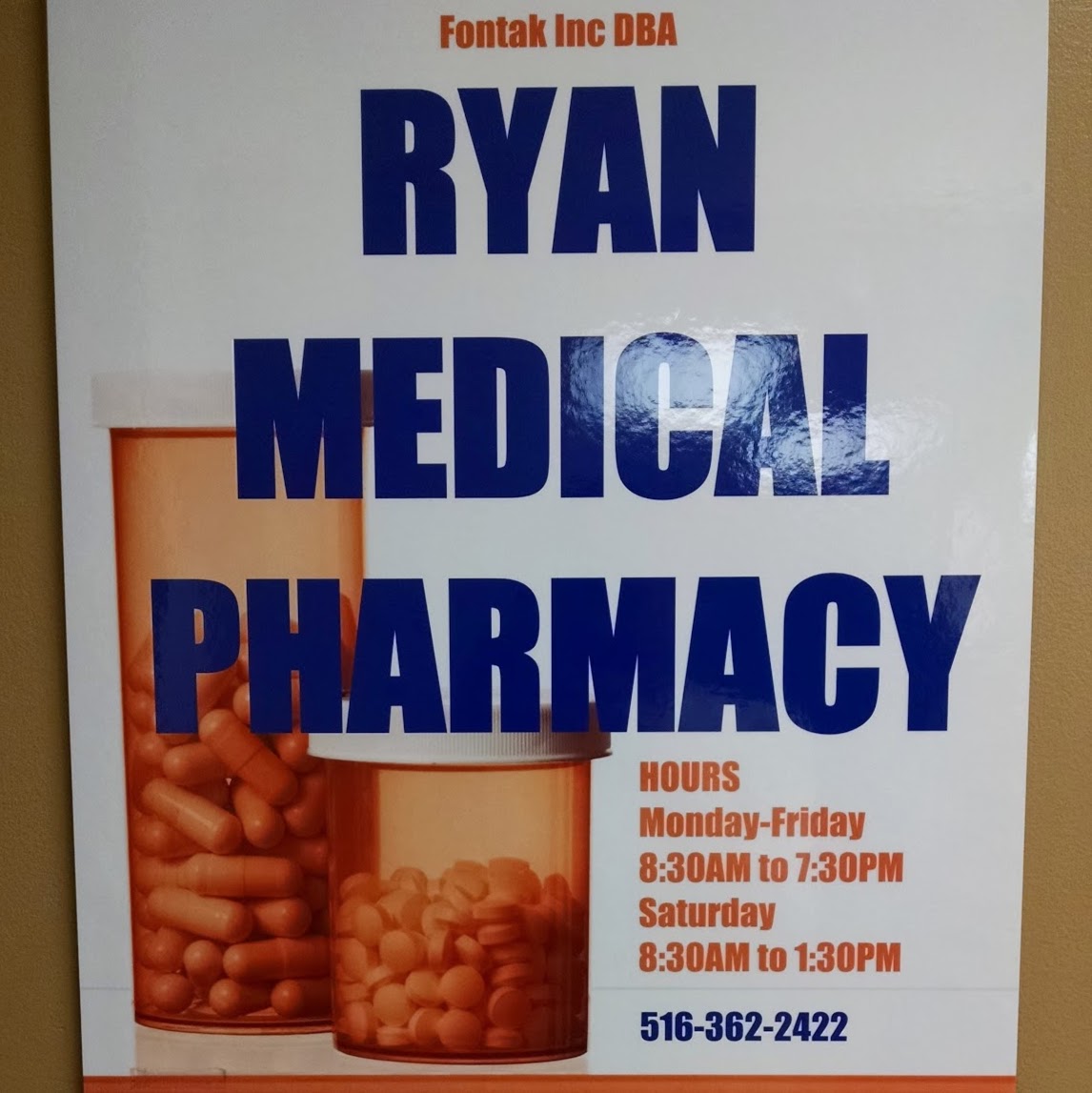 Photo of Ryan Medical Pharmacy in Rockville Centre City, New York, United States - 2 Picture of Point of interest, Establishment, Store, Health, Pharmacy