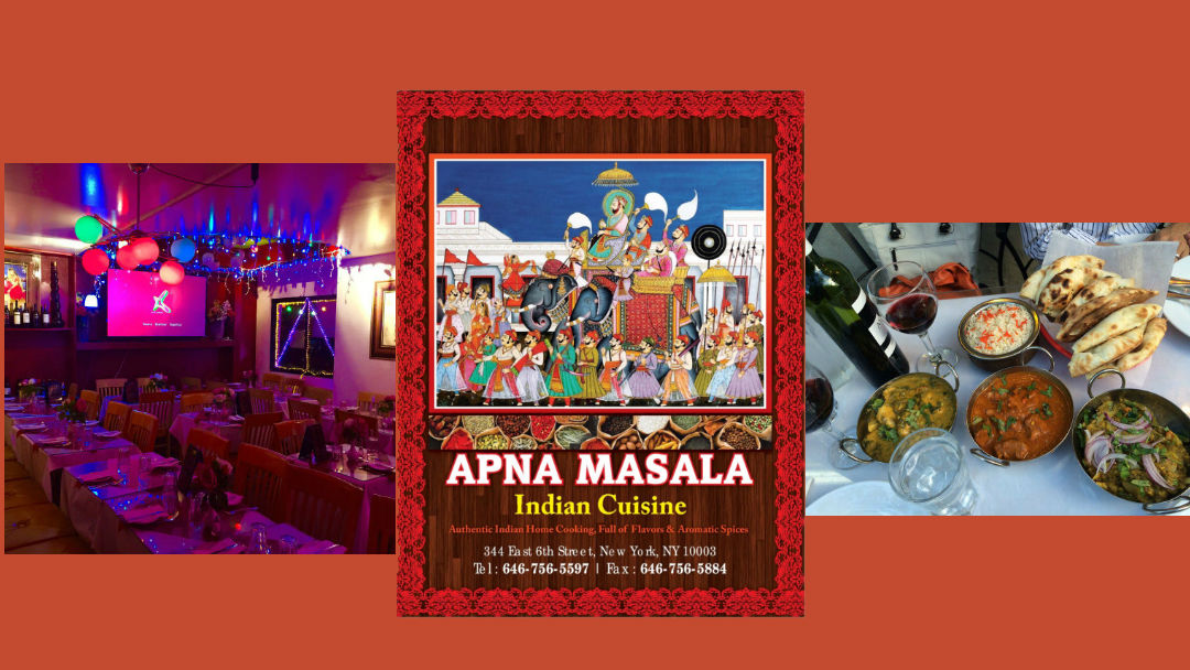 Photo of Apna Masala in New York City, New York, United States - 5 Picture of Restaurant, Food, Point of interest, Establishment, Meal delivery