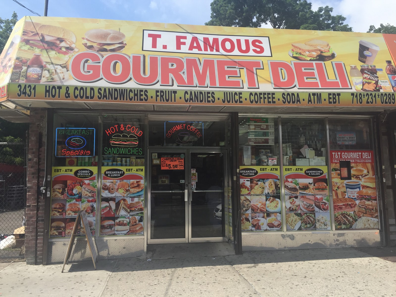 Photo of T-Famous Deli Grocery Corporation in Bronx City, New York, United States - 1 Picture of Food, Point of interest, Establishment, Store, Grocery or supermarket
