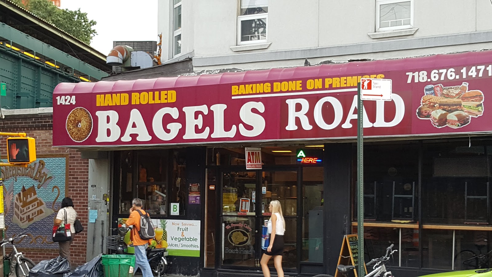 Photo of Bagels Road in Kings County City, New York, United States - 1 Picture of Food, Point of interest, Establishment, Store, Bakery