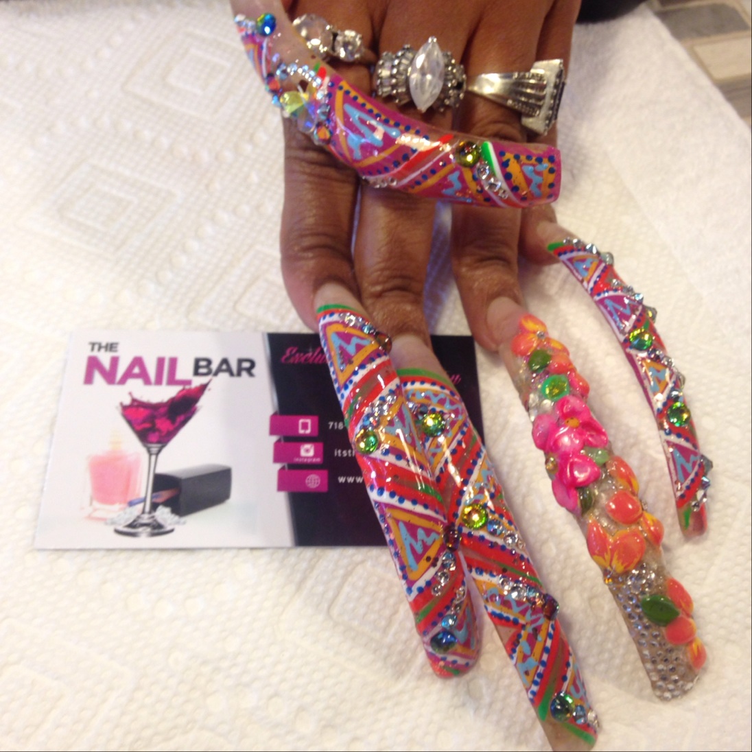 Photo of Nail Bar in Bronx City, New York, United States - 2 Picture of Point of interest, Establishment, Beauty salon, Hair care