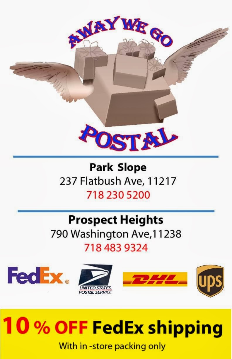 Photo of Away We Go Postal in Brooklyn City, New York, United States - 2 Picture of Point of interest, Establishment, Finance, Post office