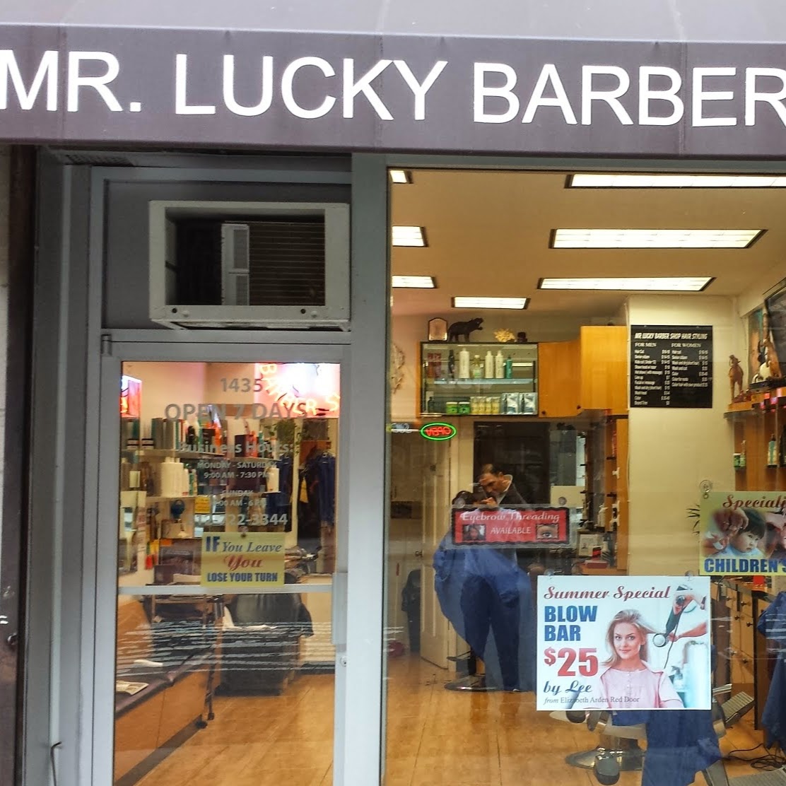 Photo of Mr Lucky Barber Shop in New York City, New York, United States - 1 Picture of Point of interest, Establishment, Health, Hair care