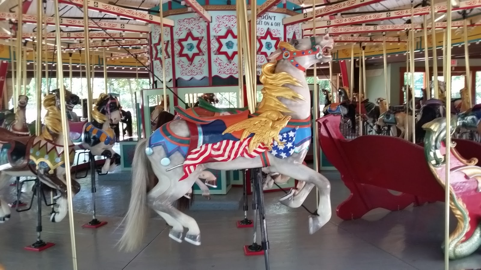 Photo of Hempstead Lake State Park Carousel Party Pavilion in West Hempstead City, New York, United States - 3 Picture of Point of interest, Establishment, Park