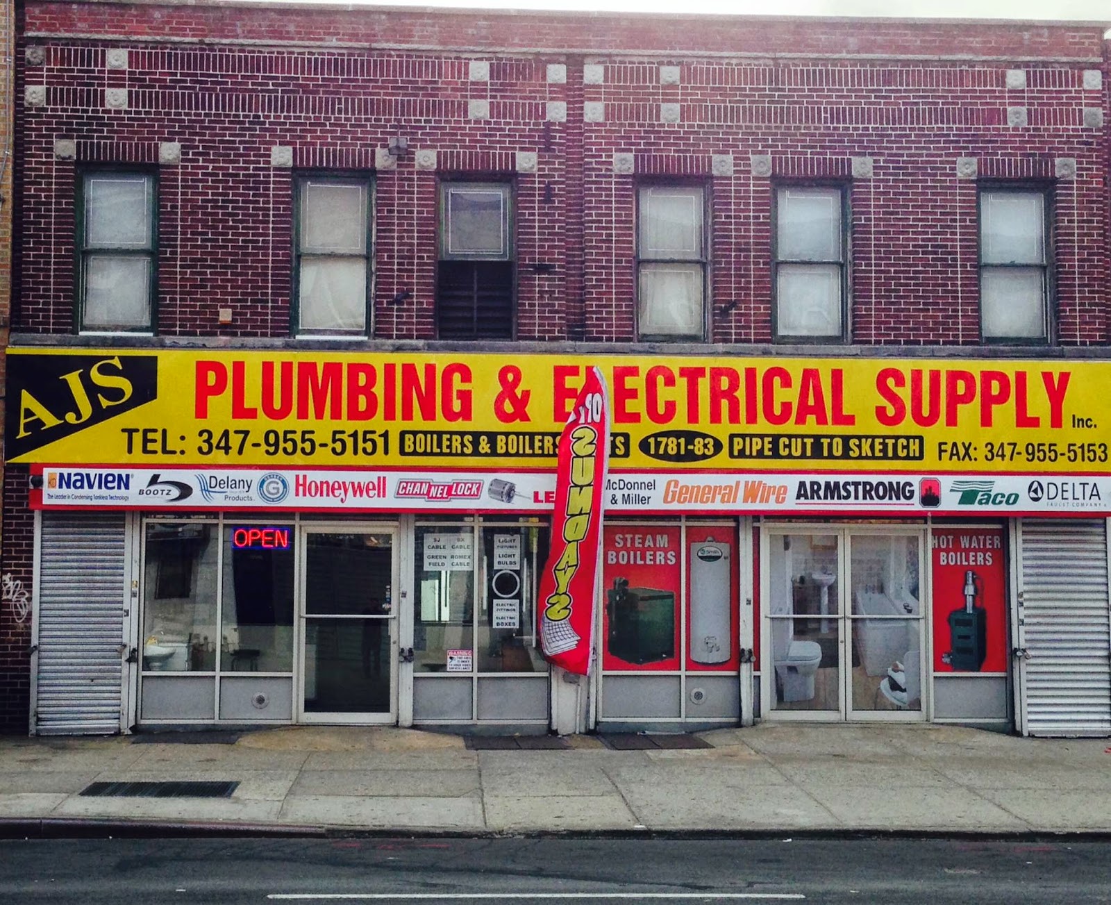 Photo of AJS Plumbing & Electrical Supply, Inc. in Kings County City, New York, United States - 1 Picture of Point of interest, Establishment, Store