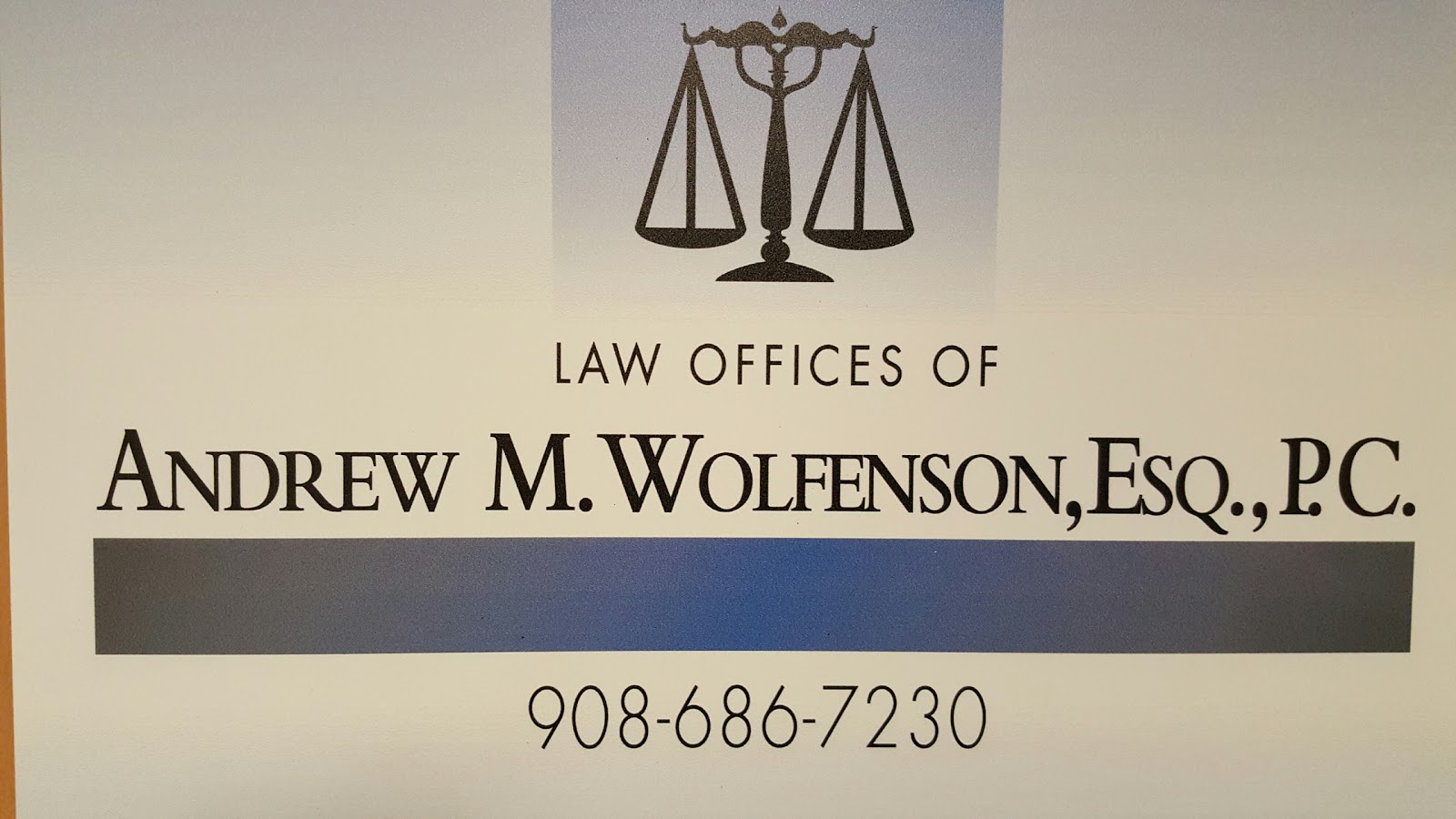 Photo of Andrew M. Wolfenson, Esq., P.C. in Union City, New Jersey, United States - 4 Picture of Point of interest, Establishment, Lawyer