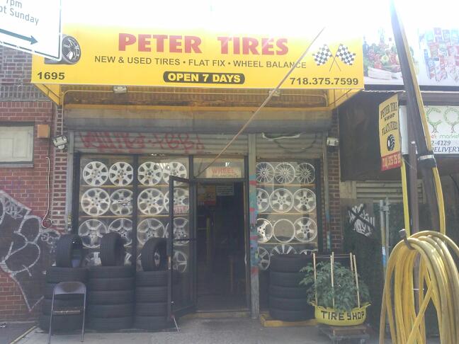 Photo of Peter Tire Shop in New York City, New York, United States - 1 Picture of Point of interest, Establishment, Store, Car repair