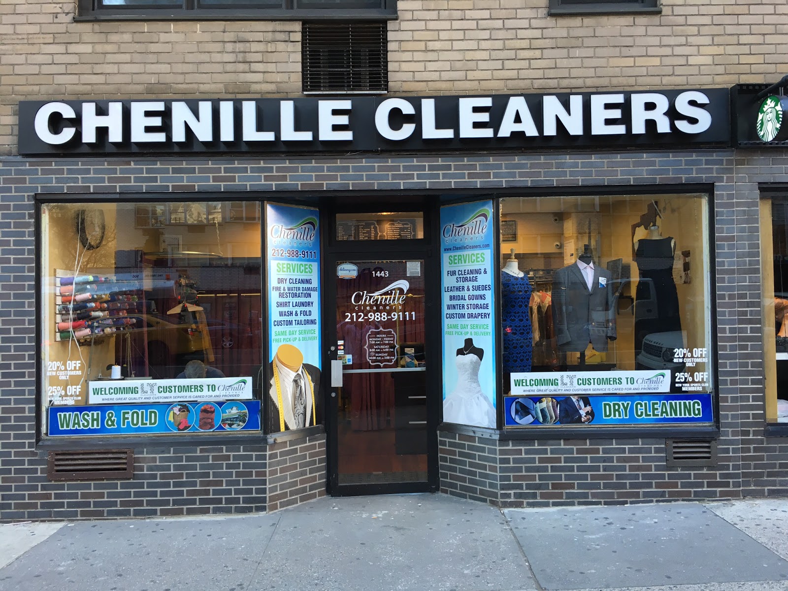 Photo of Chenille Organic Cleaners in New York City, New York, United States - 1 Picture of Point of interest, Establishment, Store, Clothing store, General contractor, Laundry