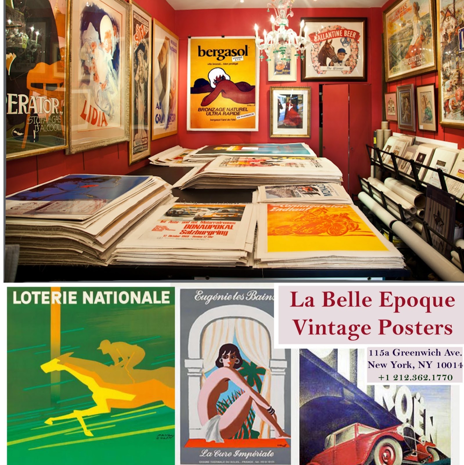 Photo of La Belle Epoque Vintage Posters & Framing in New York City, New York, United States - 1 Picture of Point of interest, Establishment, Store, Art gallery