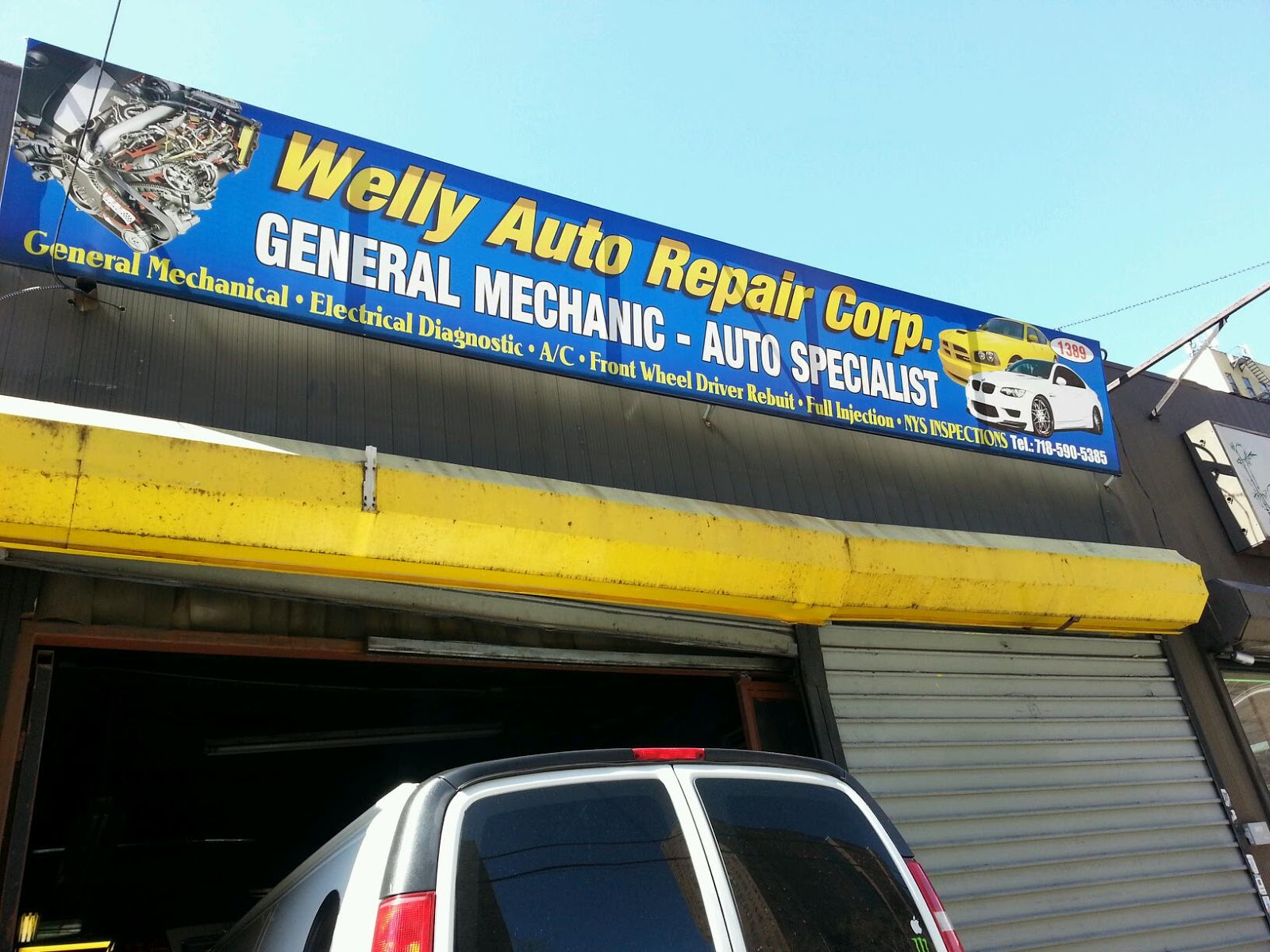 Photo of Welly Auto Repair Corporation in Bronx City, New York, United States - 1 Picture of Point of interest, Establishment, Car repair