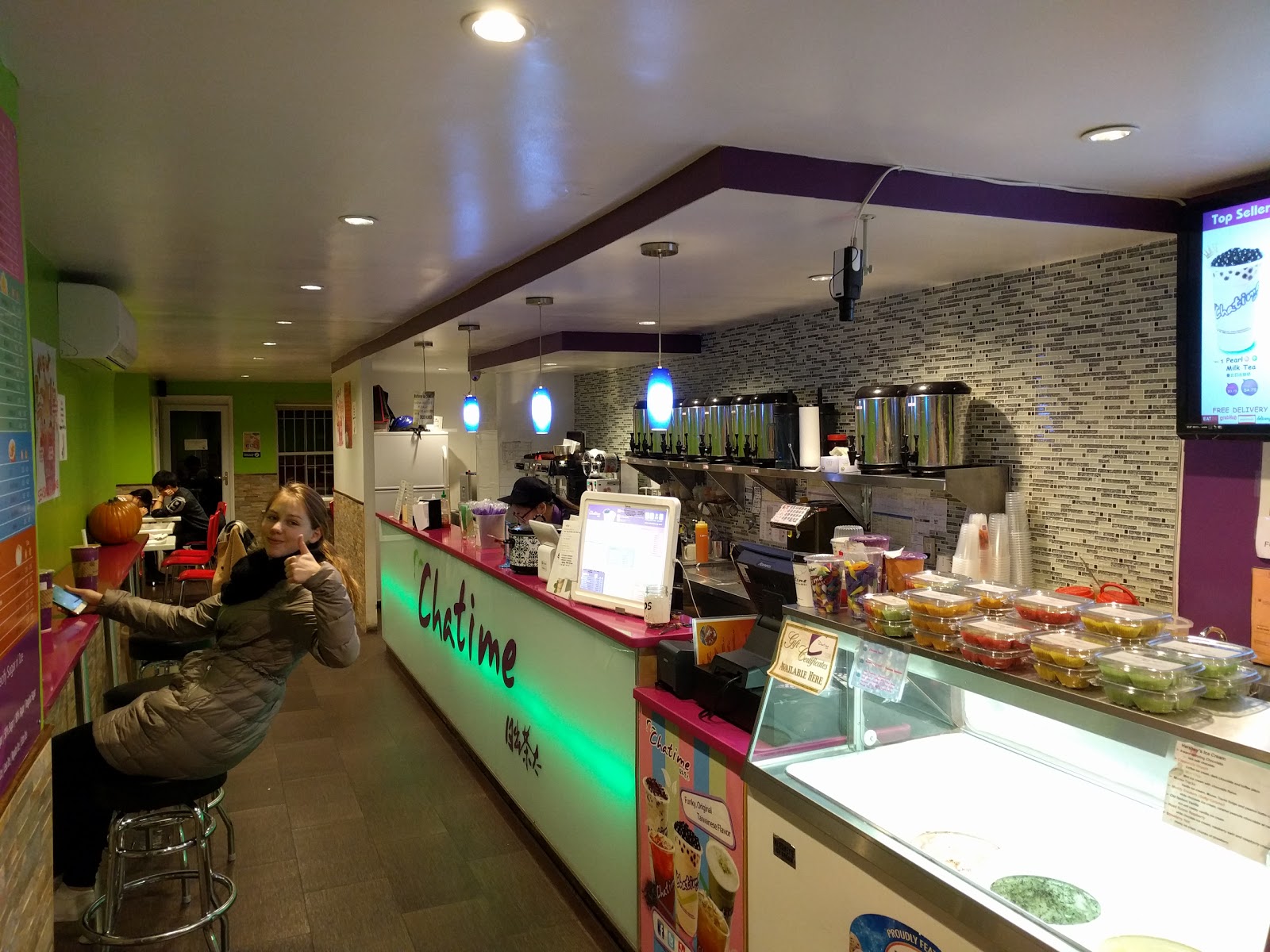 Photo of Chatime in New York City, New York, United States - 1 Picture of Restaurant, Food, Point of interest, Establishment, Store, Cafe