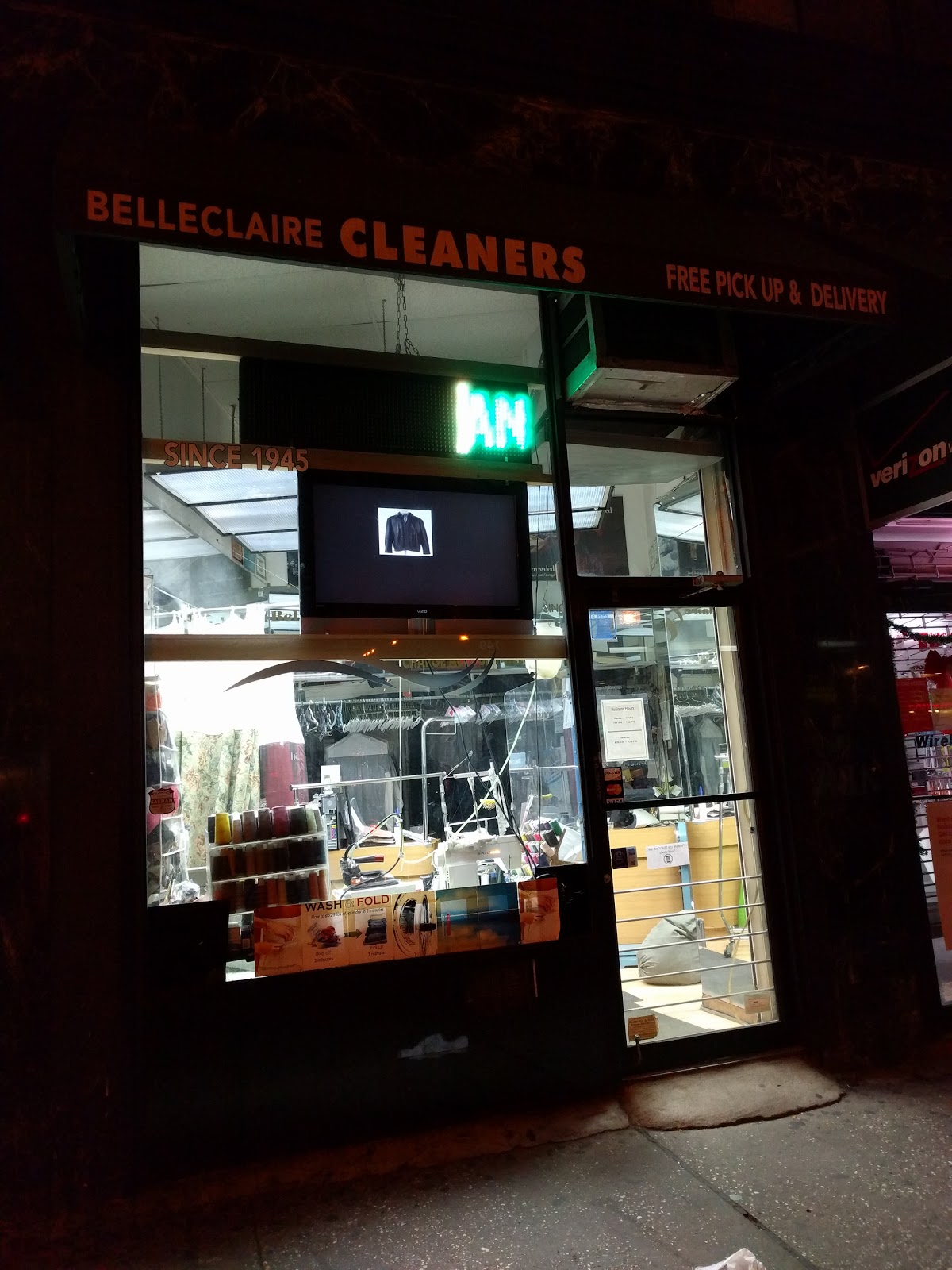 Photo of Belleclaire Cleaners & Dyers in New York City, New York, United States - 1 Picture of Point of interest, Establishment, Laundry