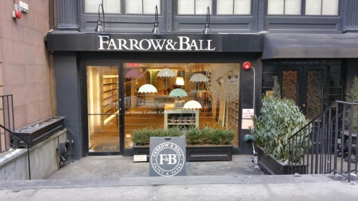 Farrow & Ball New York Flatiron Showroom in New York City, New York, United States - #1 Photo of Point of interest, Establishment, Store, Home goods store
