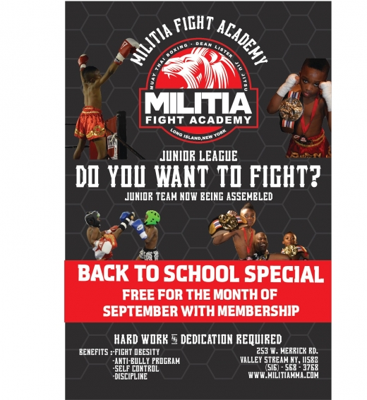 Militia Fight Academy in Queens Village City, New York, United States - #3 Photo of Point of interest, Establishment, Health, Gym