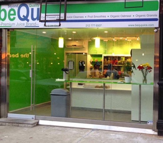 beQu Juice in New York City, New York, United States - #1 Photo of Restaurant, Food, Point of interest, Establishment, Store, Health, Grocery or supermarket