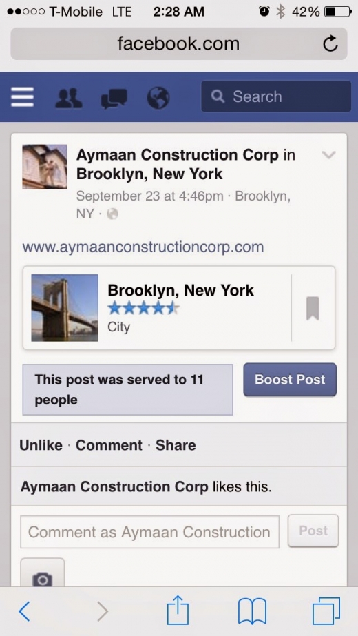 Photo by Aymaan Construction Corp for Aymaan Construction Corp