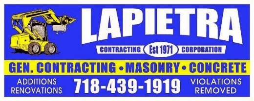 Photo by Lapietra Contracting Corporation. for Lapietra Contracting Corporation.