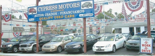 Cypress Motors-Ridgewood Inc in Ridgewood City, New York, United States - #3 Photo of Point of interest, Establishment, Finance, Car dealer, Store, Atm, Bank
