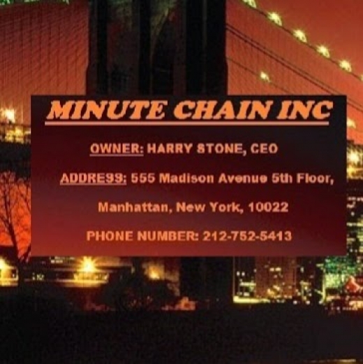MINUTE CHAIN INC in New York City, New York, United States - #1 Photo of Point of interest, Establishment, Travel agency