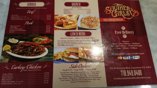 Southern Girls Soul Food in Springfield Gardens City, New York, United States - #3 Photo of Restaurant, Food, Point of interest, Establishment