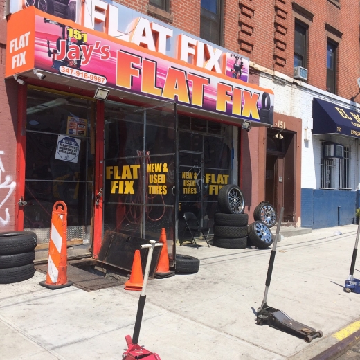 jays flat fix in Bronx City, New York, United States - #1 Photo of Point of interest, Establishment, Store, Car repair
