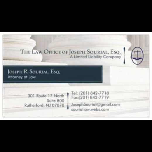 The Law Office Of Joseph Sourial, Esq. in Rutherford City, New Jersey, United States - #1 Photo of Point of interest, Establishment, Lawyer