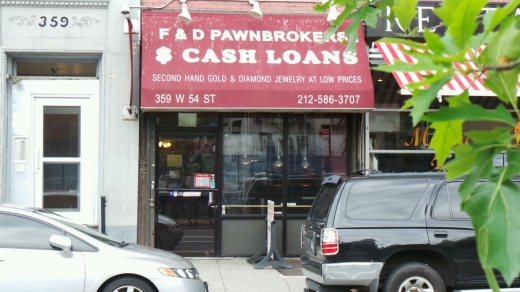 Photo by Walkertwo NYC for F & D Pawnbrokers Inc.