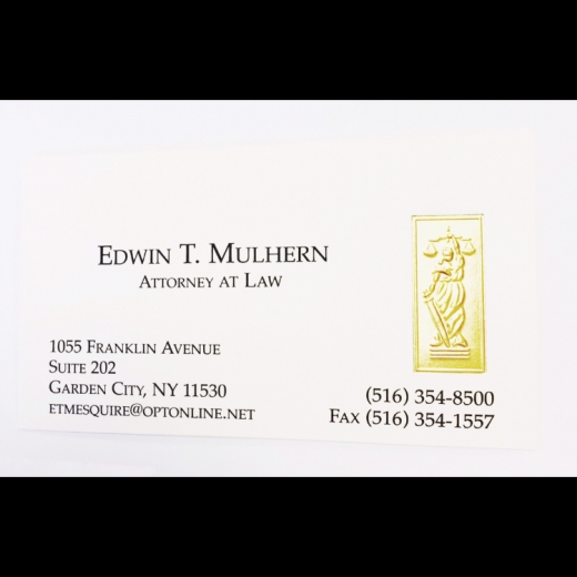 Edwin T. Mulhern ESQ. in Garden City, New York, United States - #4 Photo of Point of interest, Establishment, Lawyer