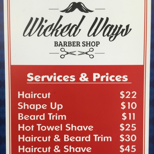 Wicked Ways Barbershop in New York City, New York, United States - #1 Photo of Point of interest, Establishment, Health, Hair care
