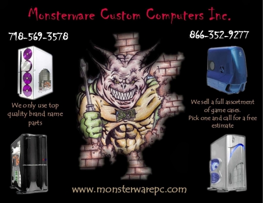 Monsterware Custom Computers in Staten Island City, New York, United States - #1 Photo of Point of interest, Establishment, Store, Electronics store