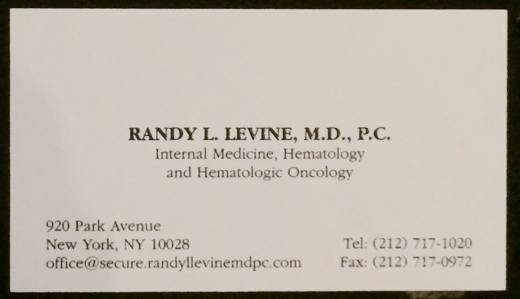 Randy L Levine PC: Levine Randy L MD in New York City, New York, United States - #1 Photo of Point of interest, Establishment, Health, Doctor