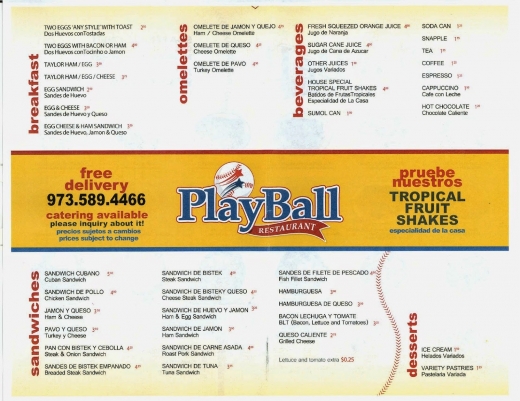 Playball Restaurant in Newark City, New Jersey, United States - #3 Photo of Restaurant, Food, Point of interest, Establishment