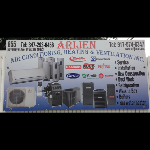 Photo by <br />
<b>Notice</b>:  Undefined index: user in <b>/home/www/activeuser/data/www/vaplace.com/core/views/default/photos.php</b> on line <b>128</b><br />
. Picture for Arijen Air Conditioning & Heating Inc. in Bronx City, New York, United States - Point of interest, Establishment, General contractor